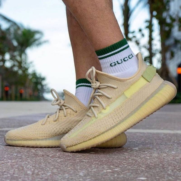 Adidas Yeezy Boost 350 V2 Flax With Full Accessories