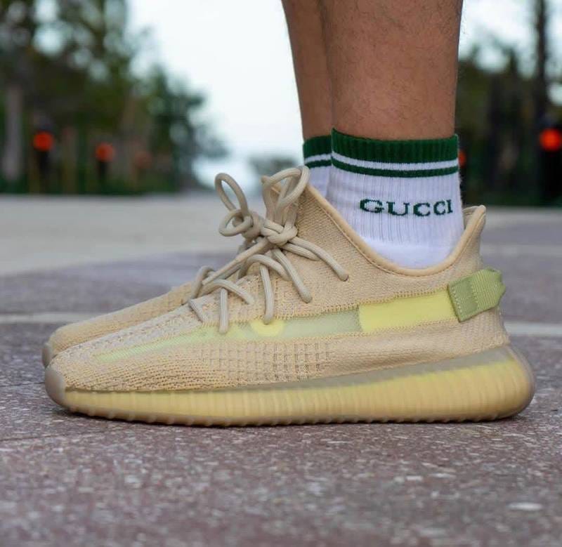 Adidas Yeezy Boost 350 V2 Flax With Full Accessories