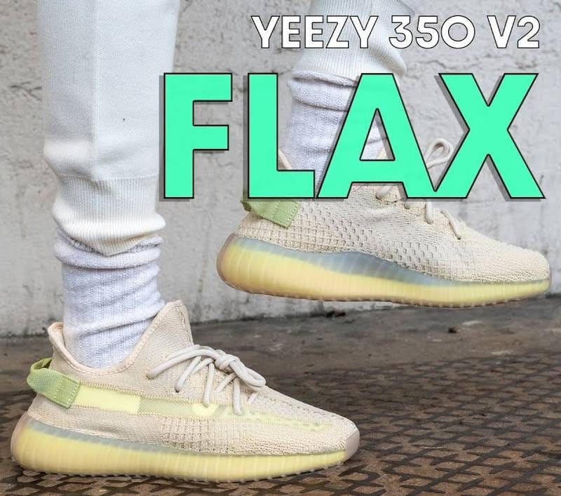 Adidas Yeezy Boost 350 V2 Flax With Full Accessories