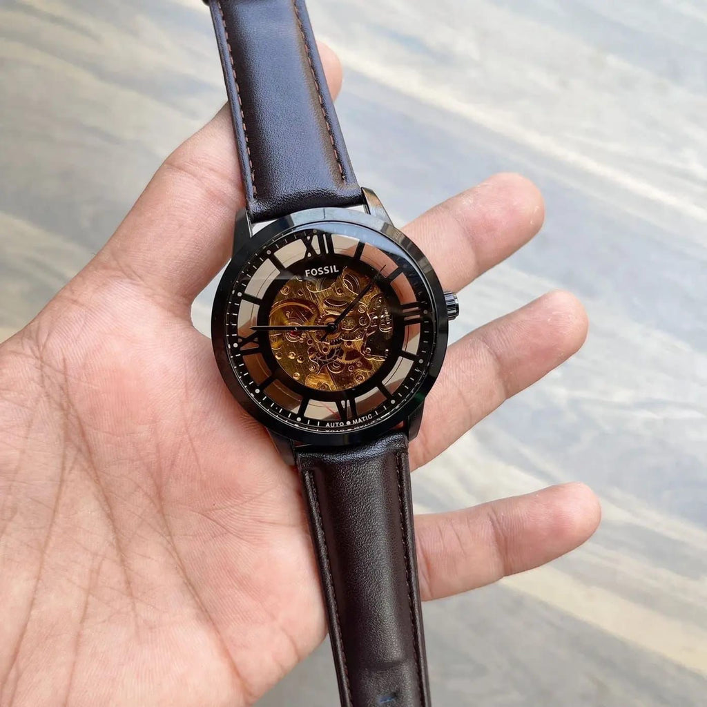 Fossil Townsman Brown Belt Automatic