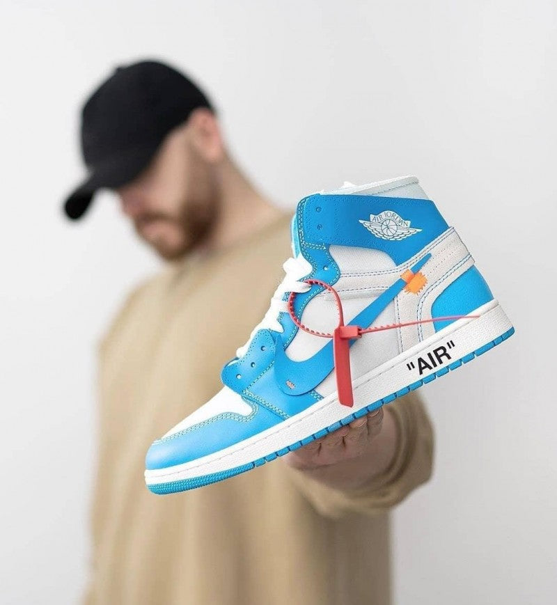 Nike Air Jordan Retro 1 X OFF WHITE BLUE