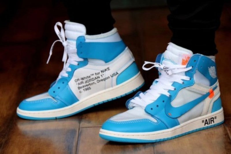 Nike Air Jordan Retro 1 X OFF WHITE BLUE