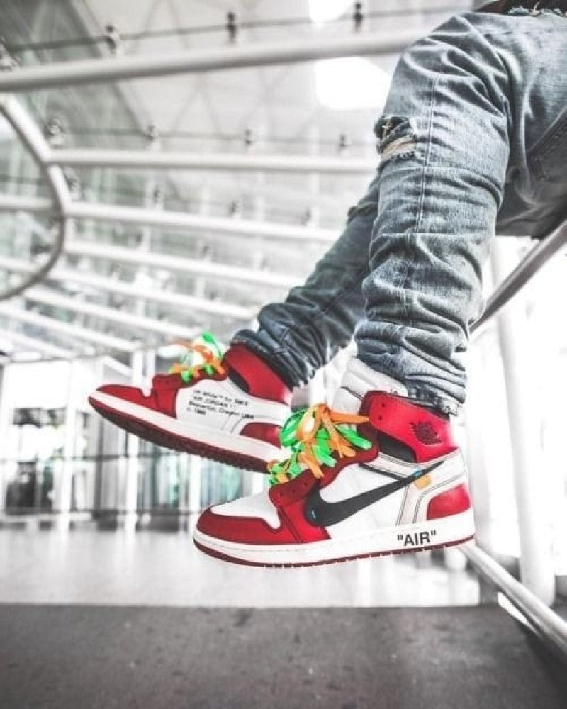 Nike Air Jordan Retro 1 X OFF WHITE RED