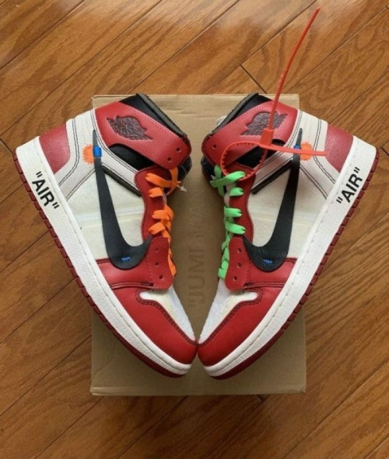 Nike Air Jordan Retro 1 X OFF WHITE RED