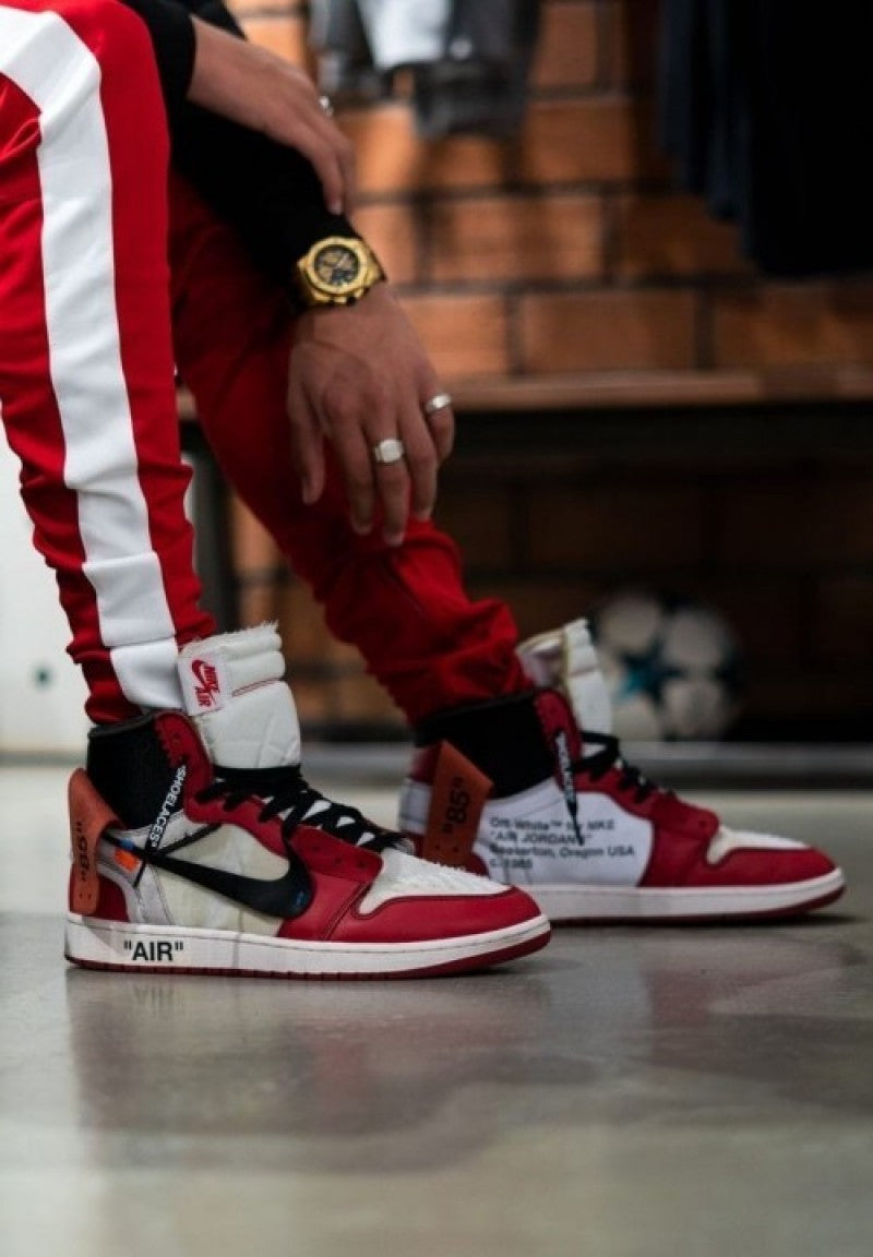 Nike Air Jordan Retro 1 X OFF WHITE RED