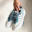 Adidas Ultraboost 22 COLD RDY Grey Silver Metallic Blue Rush