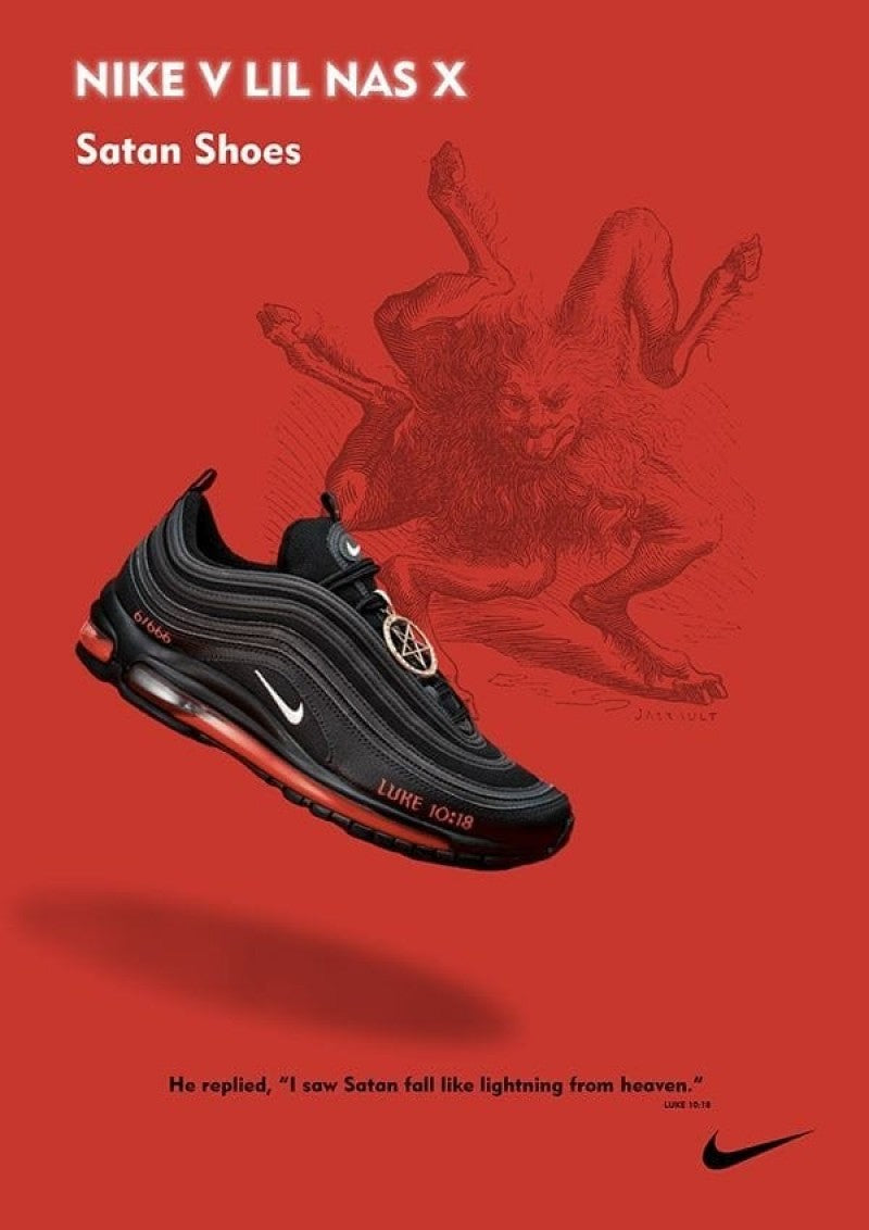 Nike Airmax 97 SATAN MSCHF