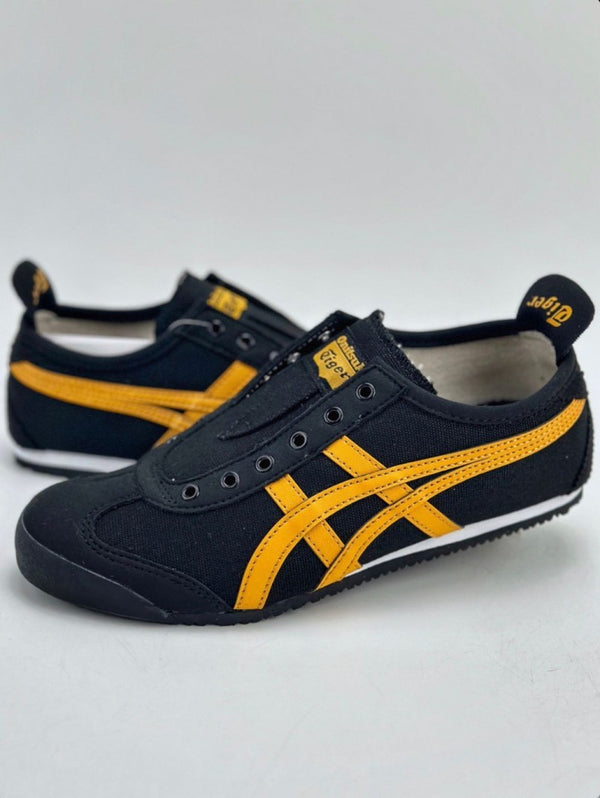 Onitsuka Tiger Slip On BLACK YELLOW
