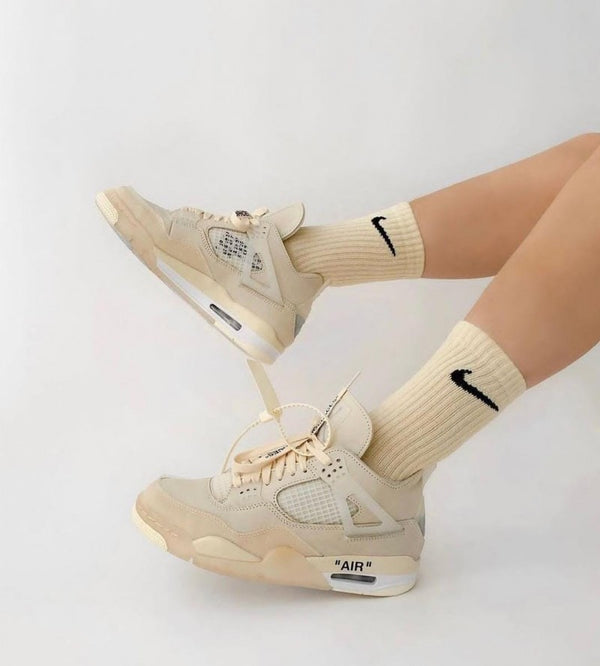 Nike Air Jorden Retro 4 OFF WHITE