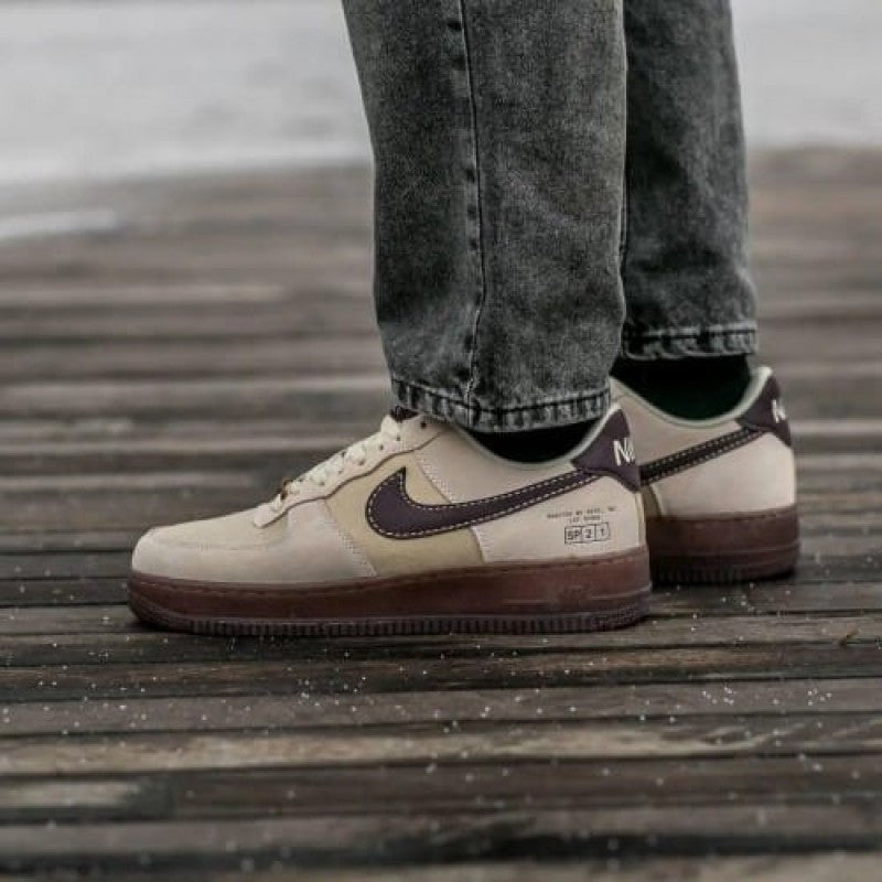 Nike Airforce 1 Low Coffee Suede Quality