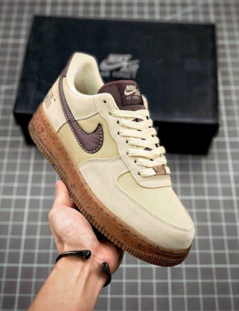 Nike Airforce 1 Low Coffee Suede Quality