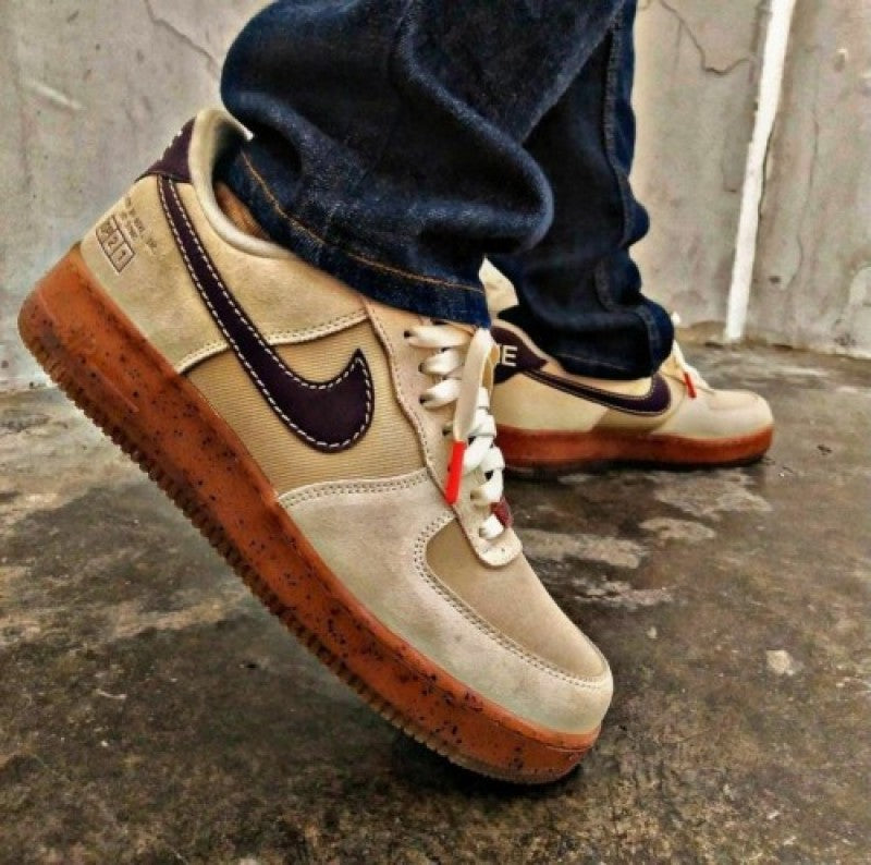 Nike Airforce 1 Low Coffee Suede Quality