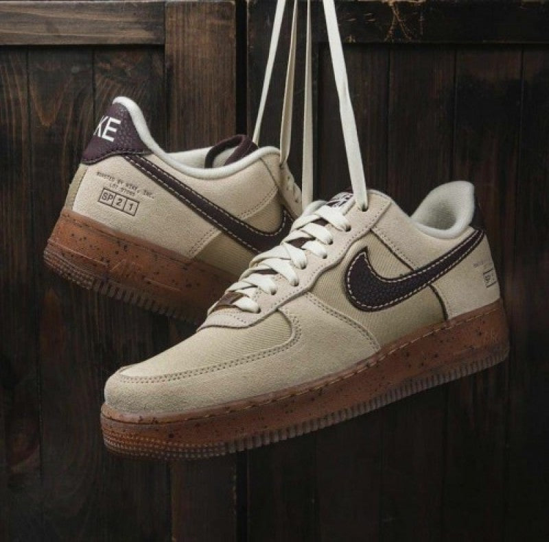 Nike Airforce 1 Low Coffee Suede Quality