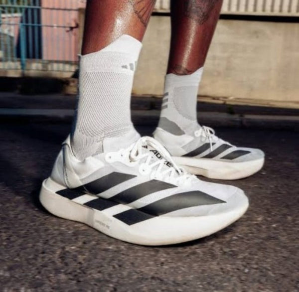 S adizero evo sl core white black