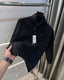 Ralph  Lauren Black Lambs Wool Knitted Pull Over