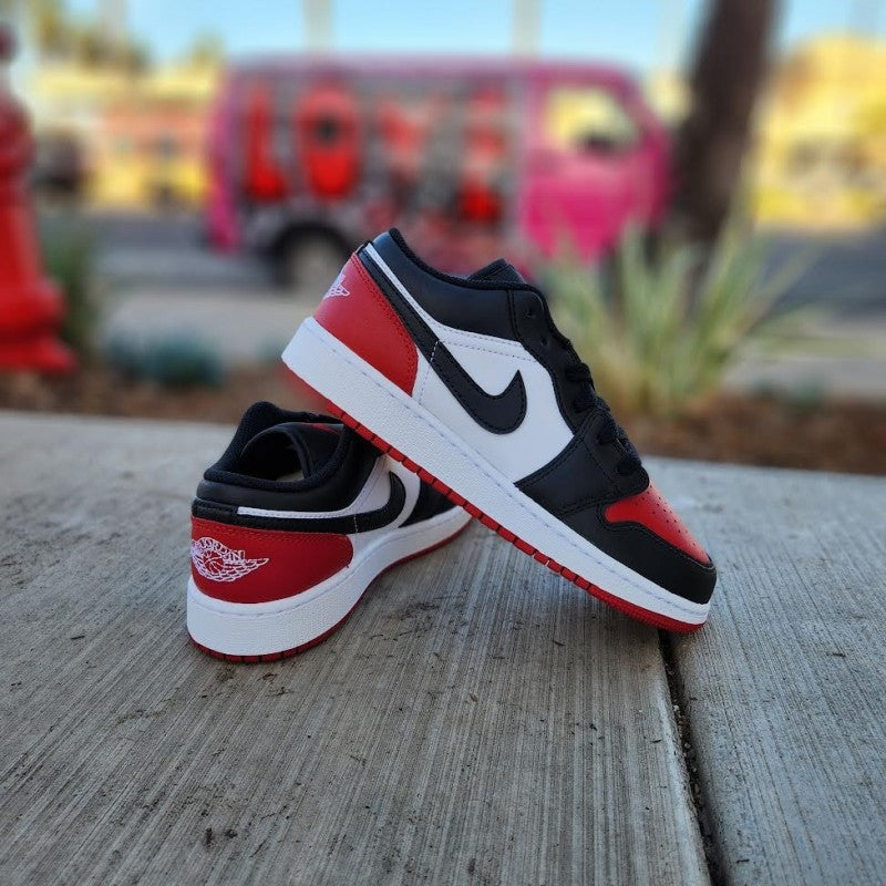 Nike Air Jordan 1 Low Bred Toe 2.0