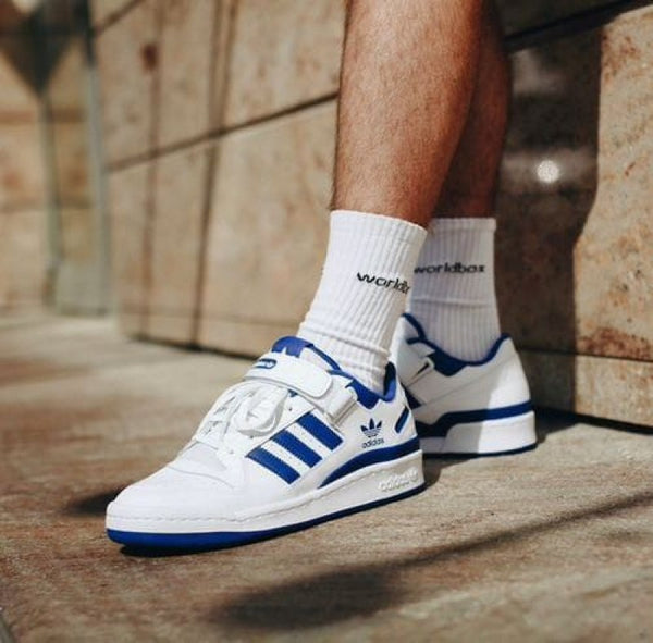 Adidas Forum 84 Low White Blue fix