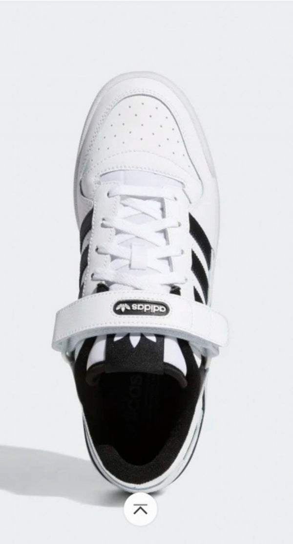 Adidas Forum 84 Low White BLACK fix
