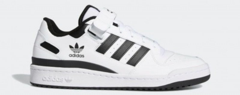Adidas Forum 84 Low White BLACK fix