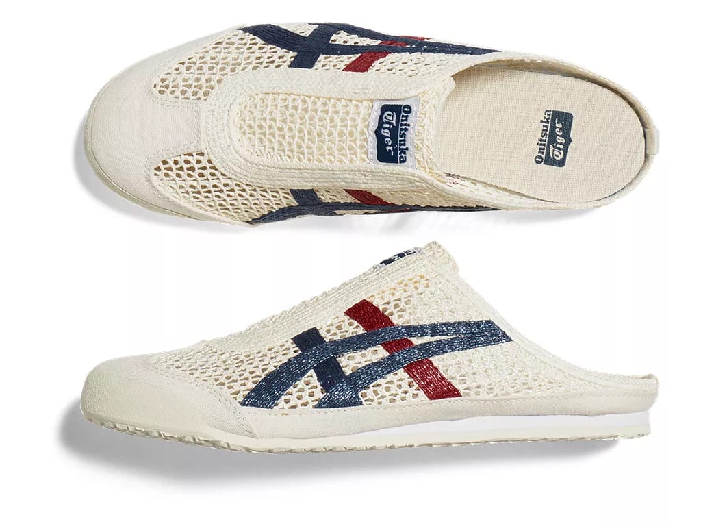 ONITSUKA TIGER MEXICO  SABOT WHITE NAVY
