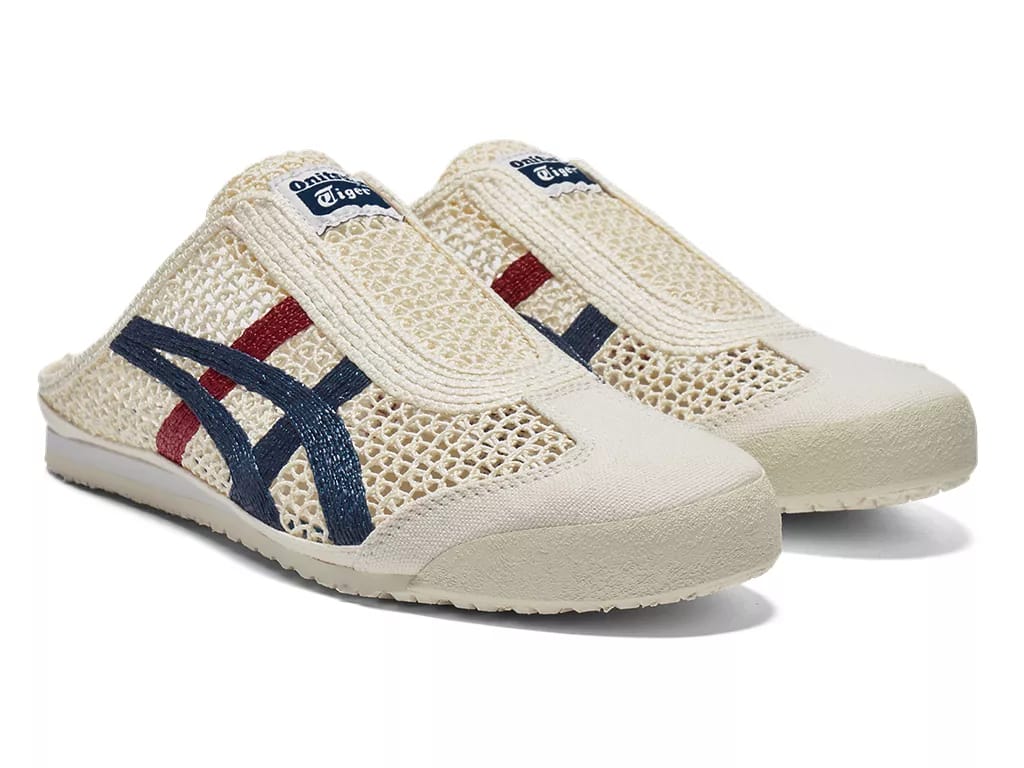 ONITSUKA TIGER MEXICO  SABOT WHITE NAVY