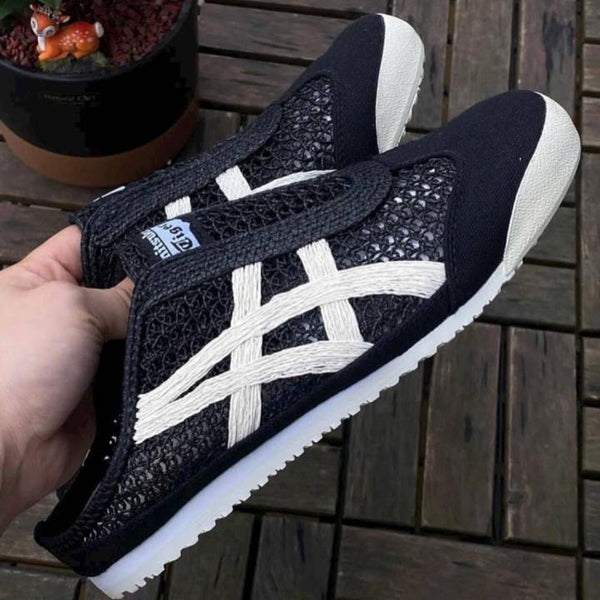 ONITSUKA TIGER SABOT BLACK WHITE