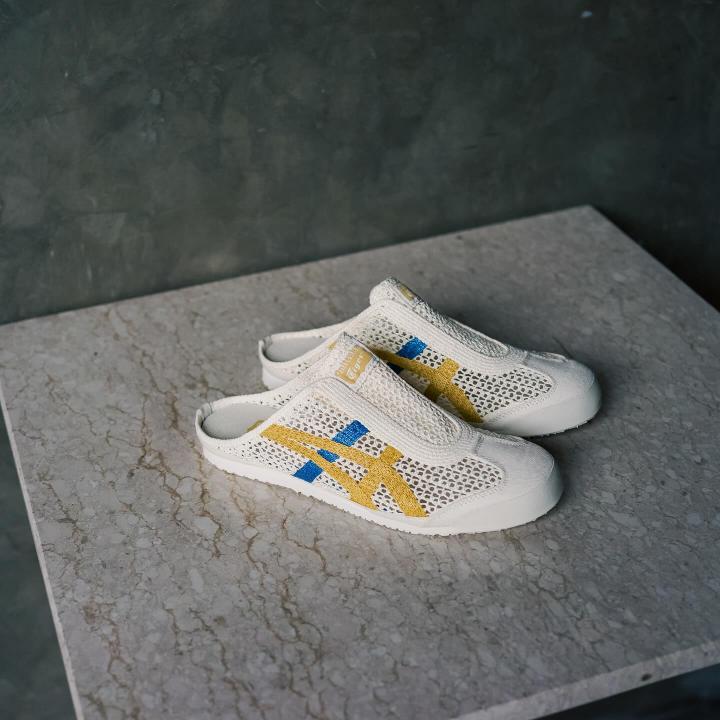 ONITSUKA TIGER MEXICO SABOT 66 CREAM MUSTARD