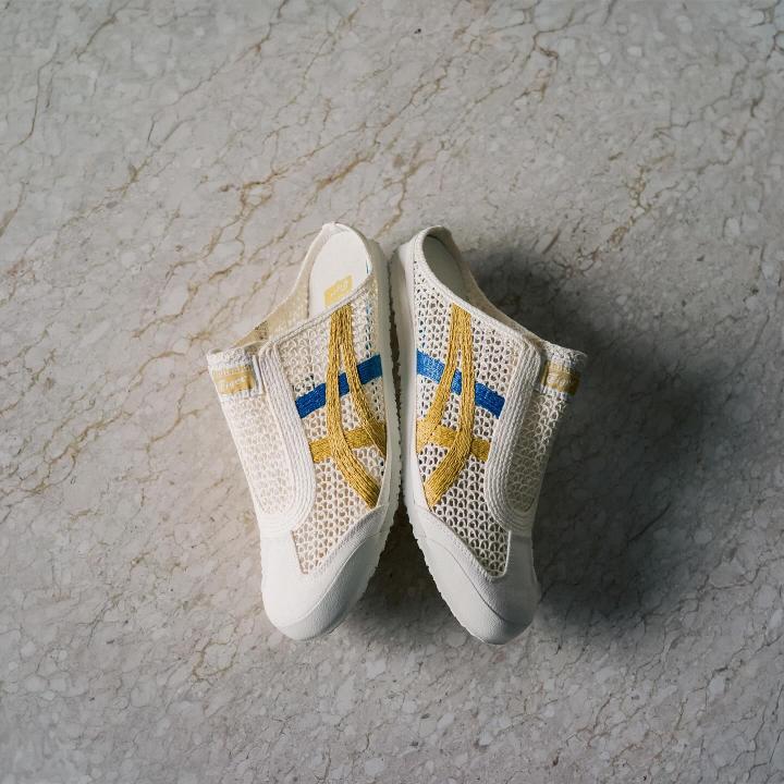 ONITSUKA TIGER MEXICO SABOT 66 CREAM MUSTARD