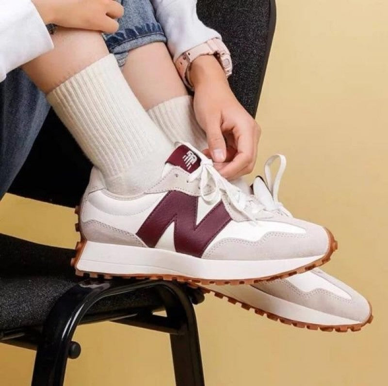 New Balance 327 Moonbeam BURGUNDY