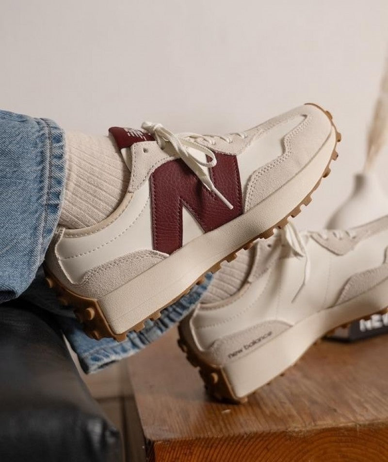 New Balance 327 Moonbeam BURGUNDY