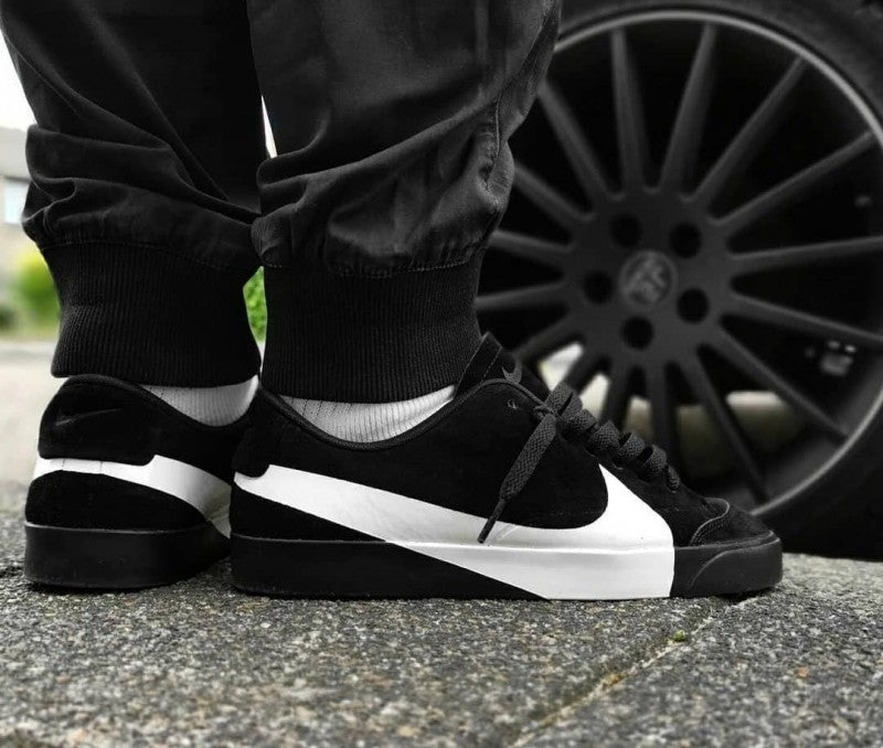 Nikee Blazer City Low BLACK WHITE
