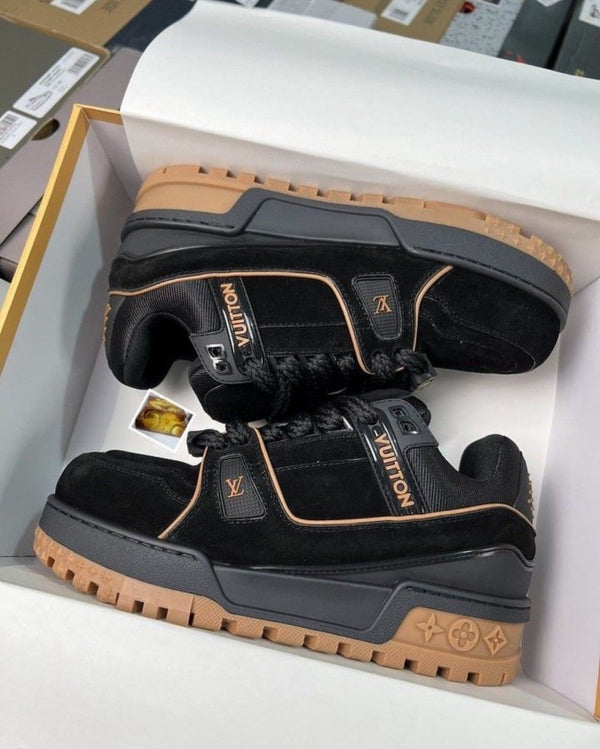 Louis Vuitton LV Trainer MAXI BLACK GUM