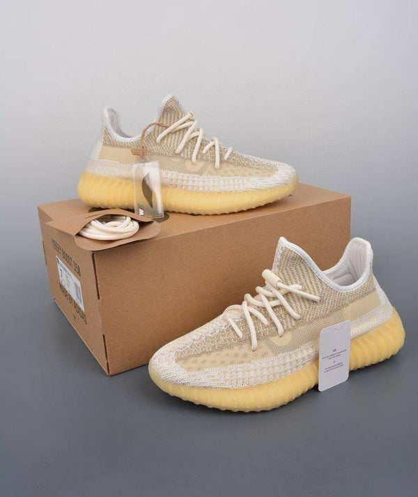 Adidas Yeezy Boost 350 V2 Natural Semi UA with Full Accessories