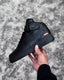 Nike Airforce 1 Supreme X Mid Leather ALL BLACK 1st Leather