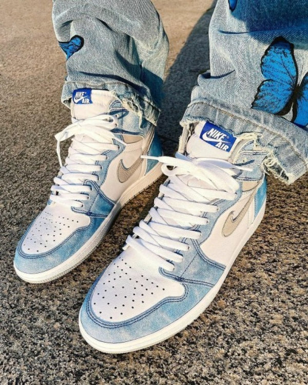 Nike Air Jordan Retro 1 High HYPER ROYAL PREMIUM With OG BOX (SEMI UA)