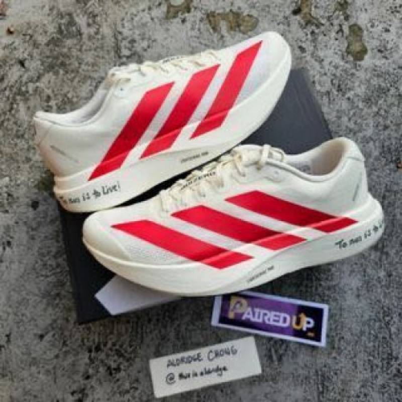 adizero evo sl white reds