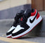 Air jordan 1 low black toe semi ua fix