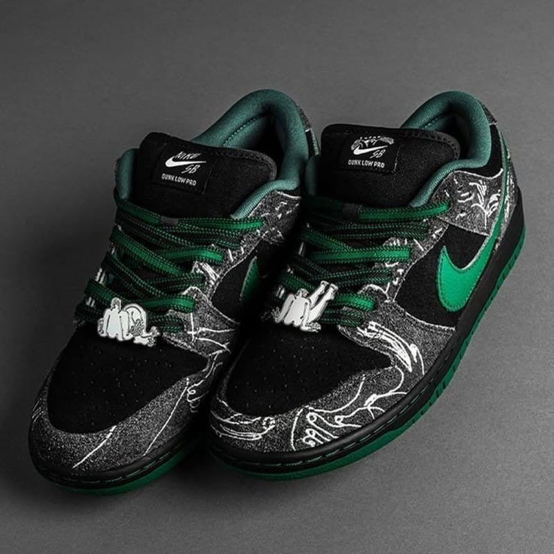 Nike SB Dunk Low There SKATEBOARD GREEN