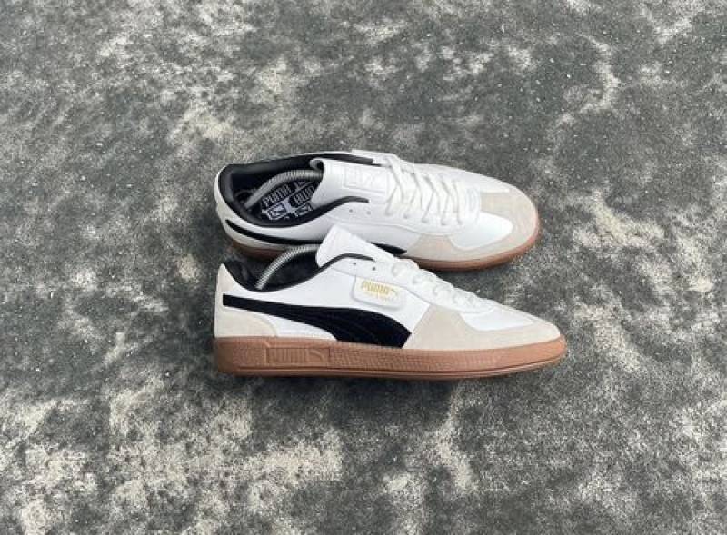 PUMA PALERMO WHITE VAPOR GREY GUM