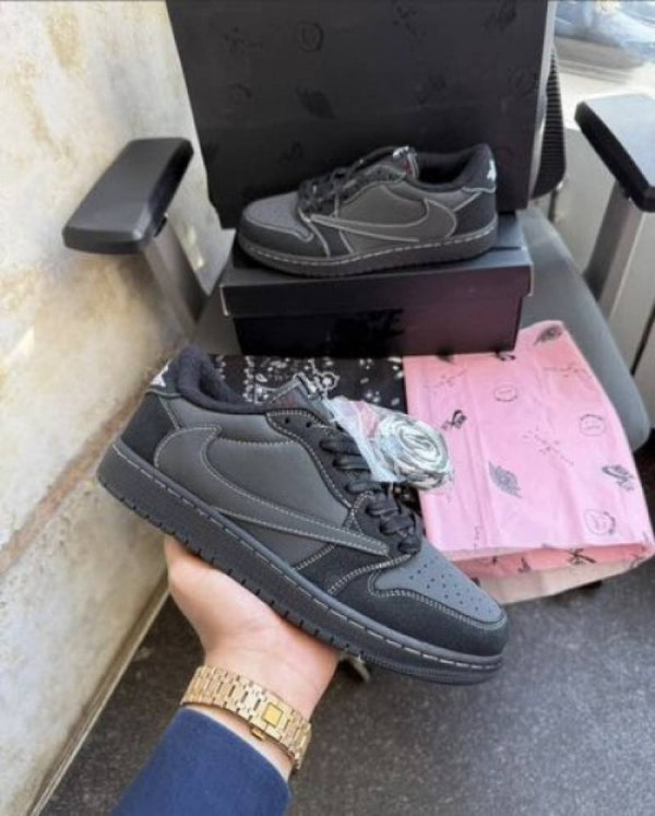 NIKE AIR JORDAN 1 LOW X TRAVIS SCOTT PHANTOM SEMI UA
