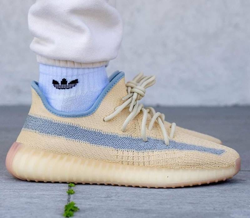 Adidas Yeezy Boost 350 v2 linen Reflective with Full Accessories