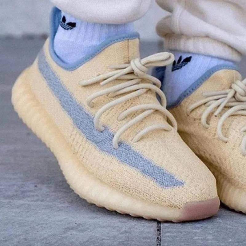 Adidas Yeezy Boost 350 v2 linen Reflective with Full Accessories