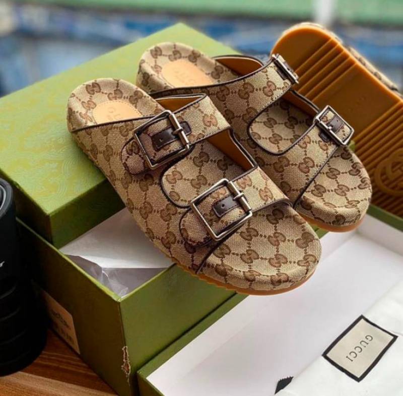 _Gucci_Monogram_Double_Straps_Premium_Sandal_With_Box