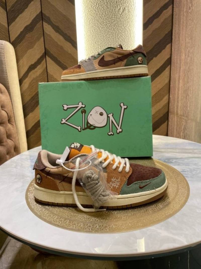zion williamson x air jordan 1 low voodoo