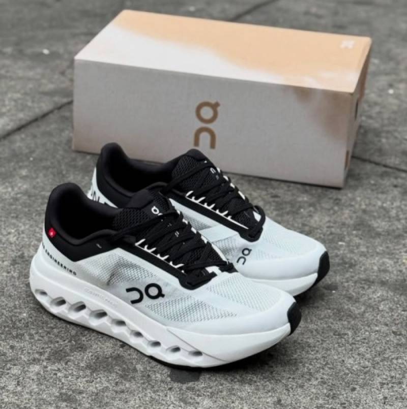 ON Cloud Surfer Next White Black