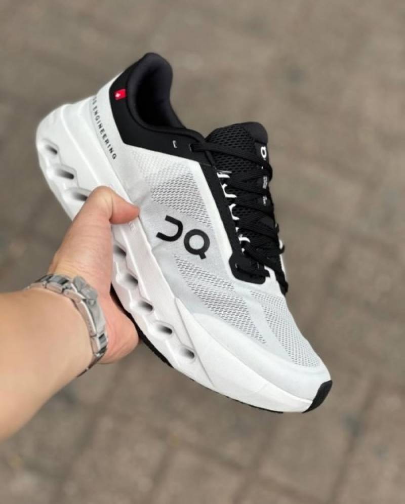ON Cloud Surfer Next White Black