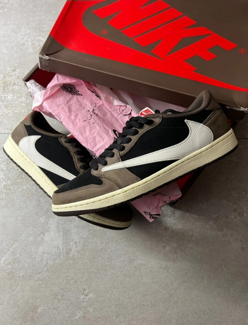 Nike Air Jordan 1 Low OG Travis Scott X DARK MOCHA (Semi UA)