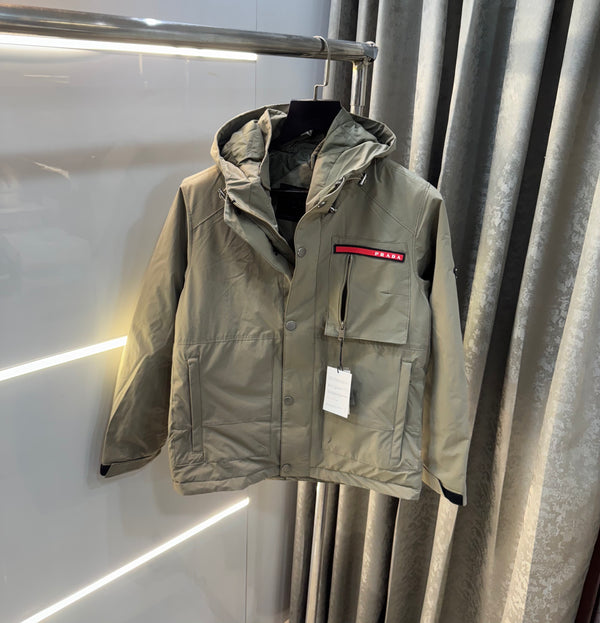 Prad a Milano Beige Imported Puffer Jacket