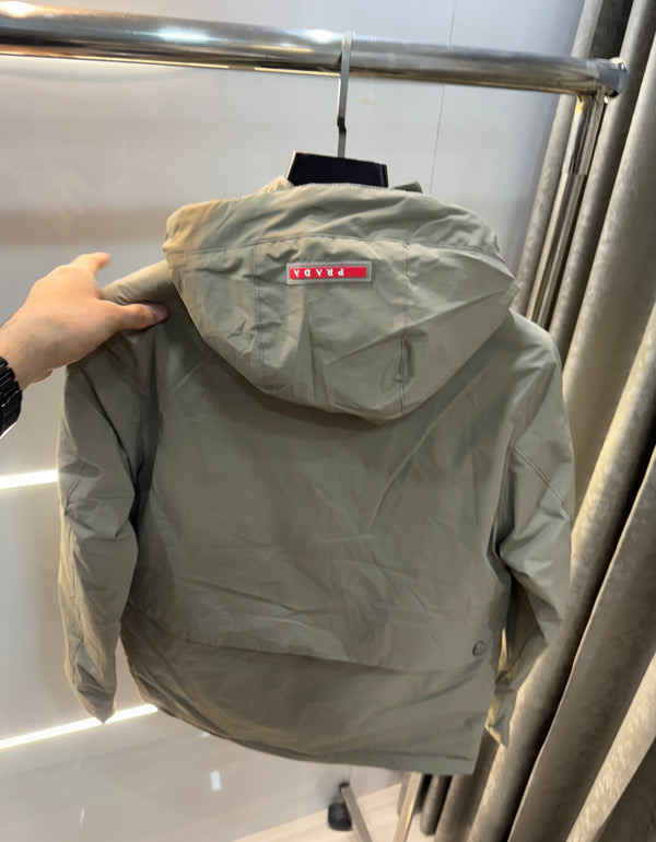 Prad a Milano Beige Imported Puffer Jacket