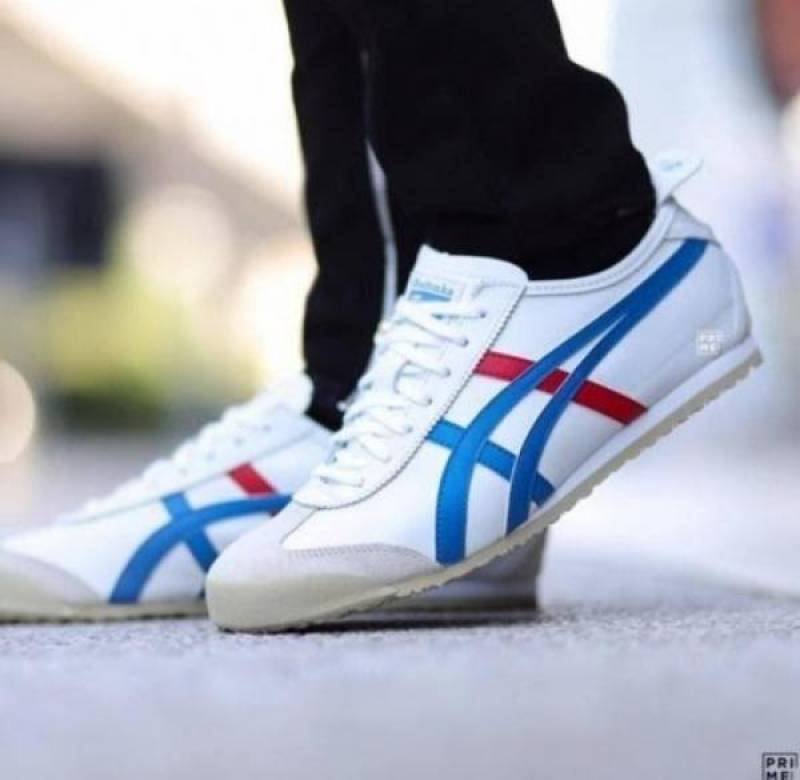 Onitsuka TIGER MeXico 66 WHITE BLUE RED LaceUp (FIX)